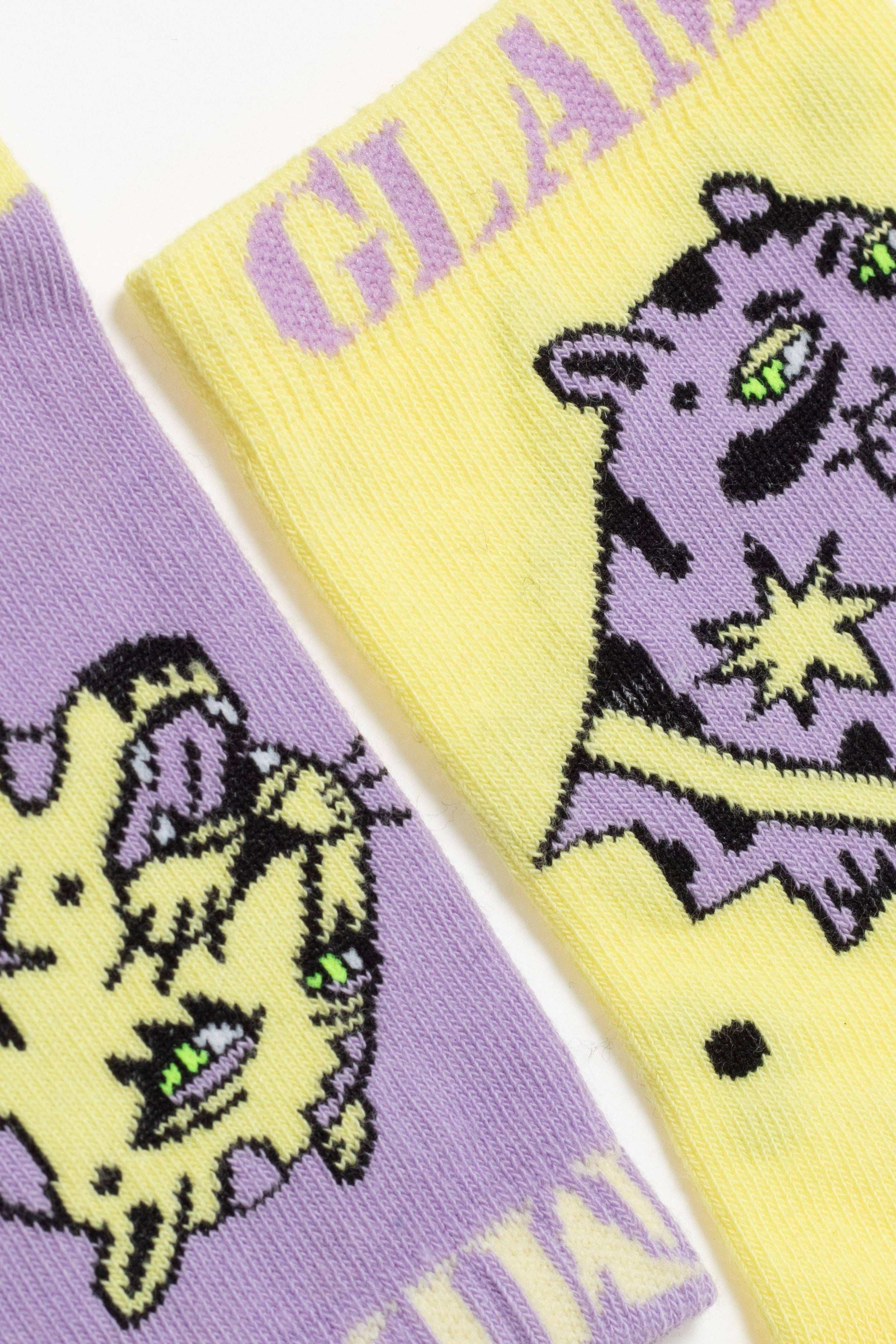 Conte Cotton Socks Happy Glam Metal 386