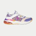 LA Gear Women's Artesia Low Top Sneaker White/Purple