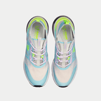 LA Gear Women's Artesia Low Top Sneaker Light Blue/Grey