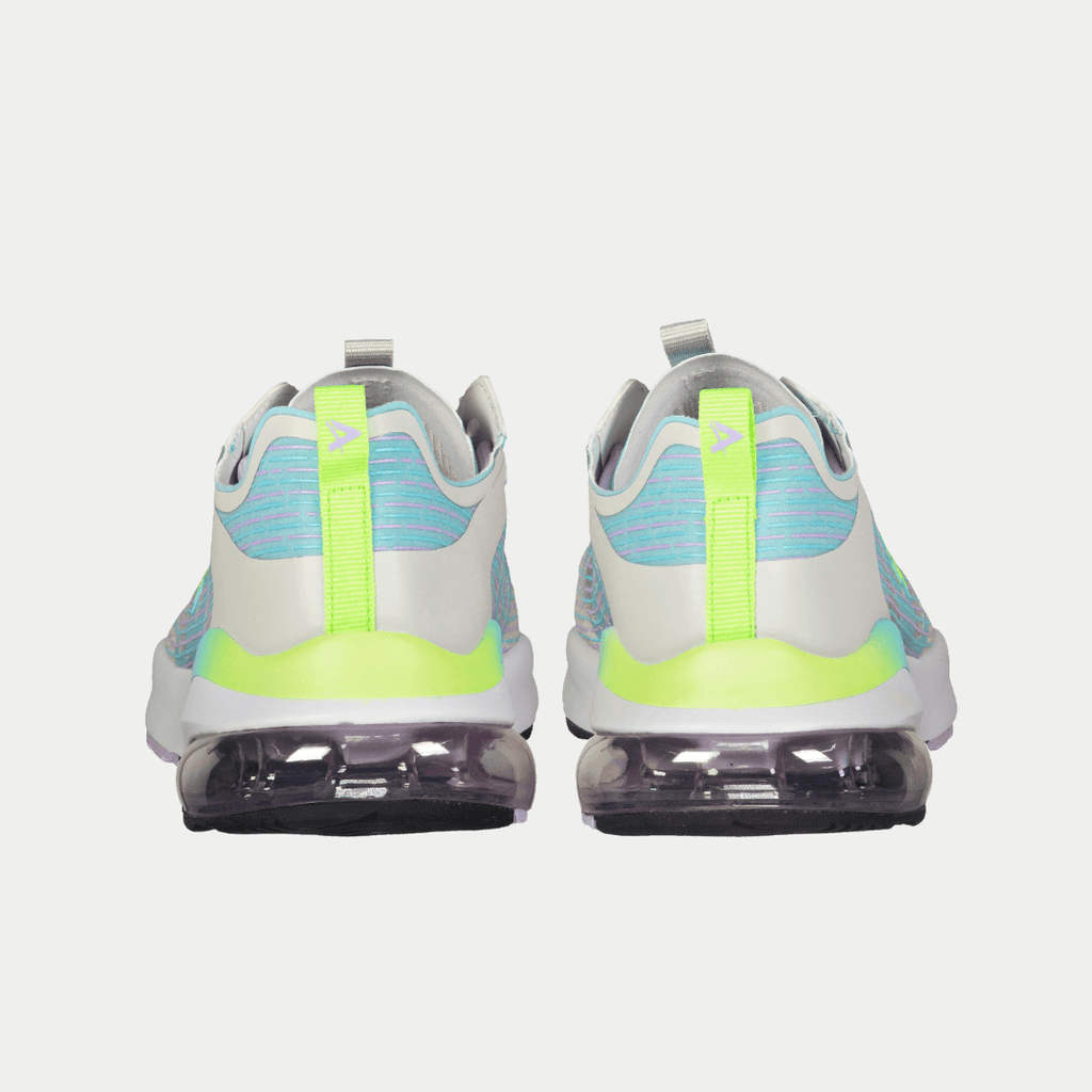 LA Gear Women's Artesia Low Top Sneaker Light Blue/Grey