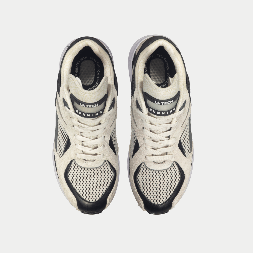 LA Gear Women's Catapult Low Top Sneaker White/Black
