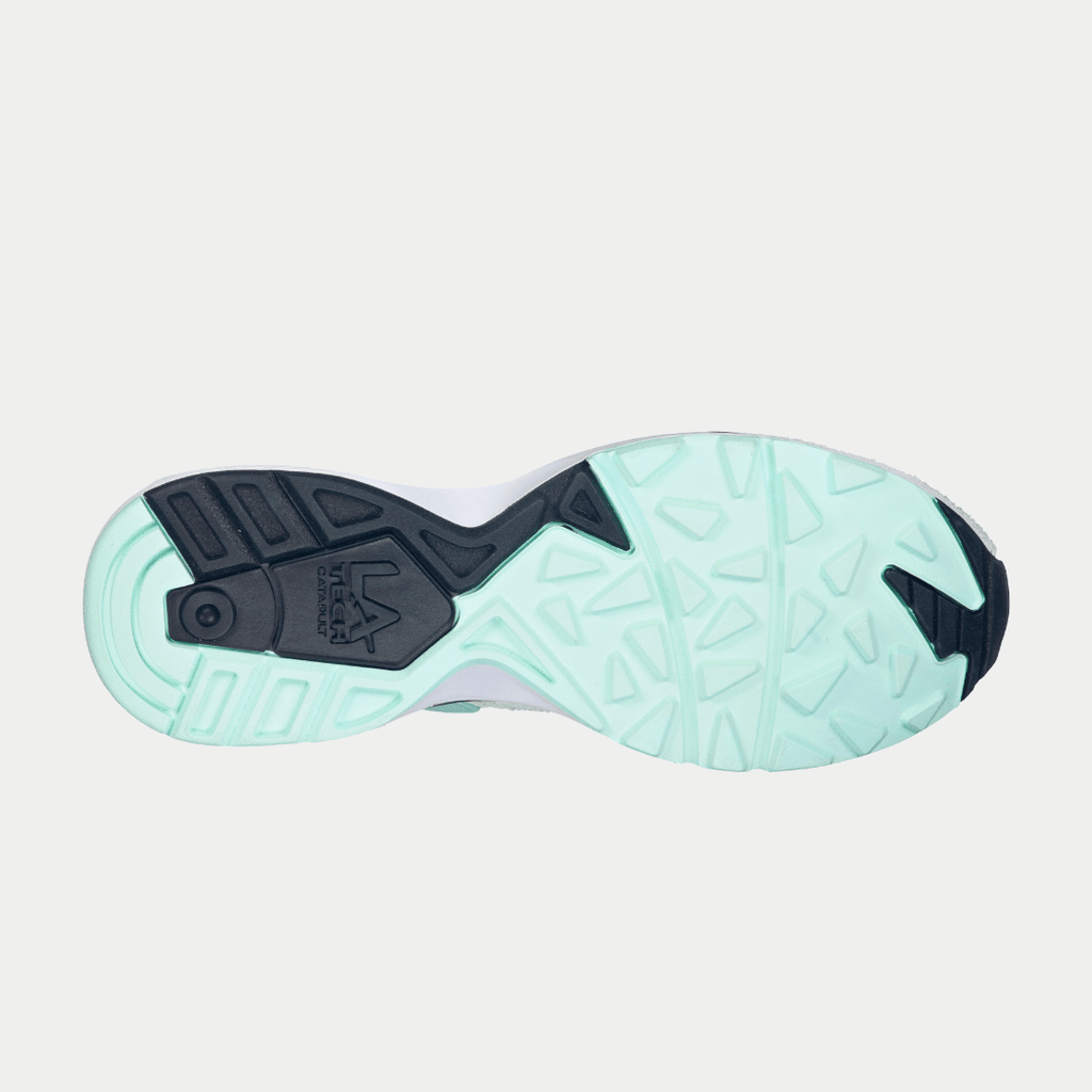 LA Gear Women's Catapult Low Top Sneaker Mint/Black