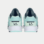 LA Gear Women's Catapult Low Top Sneaker Mint/Black