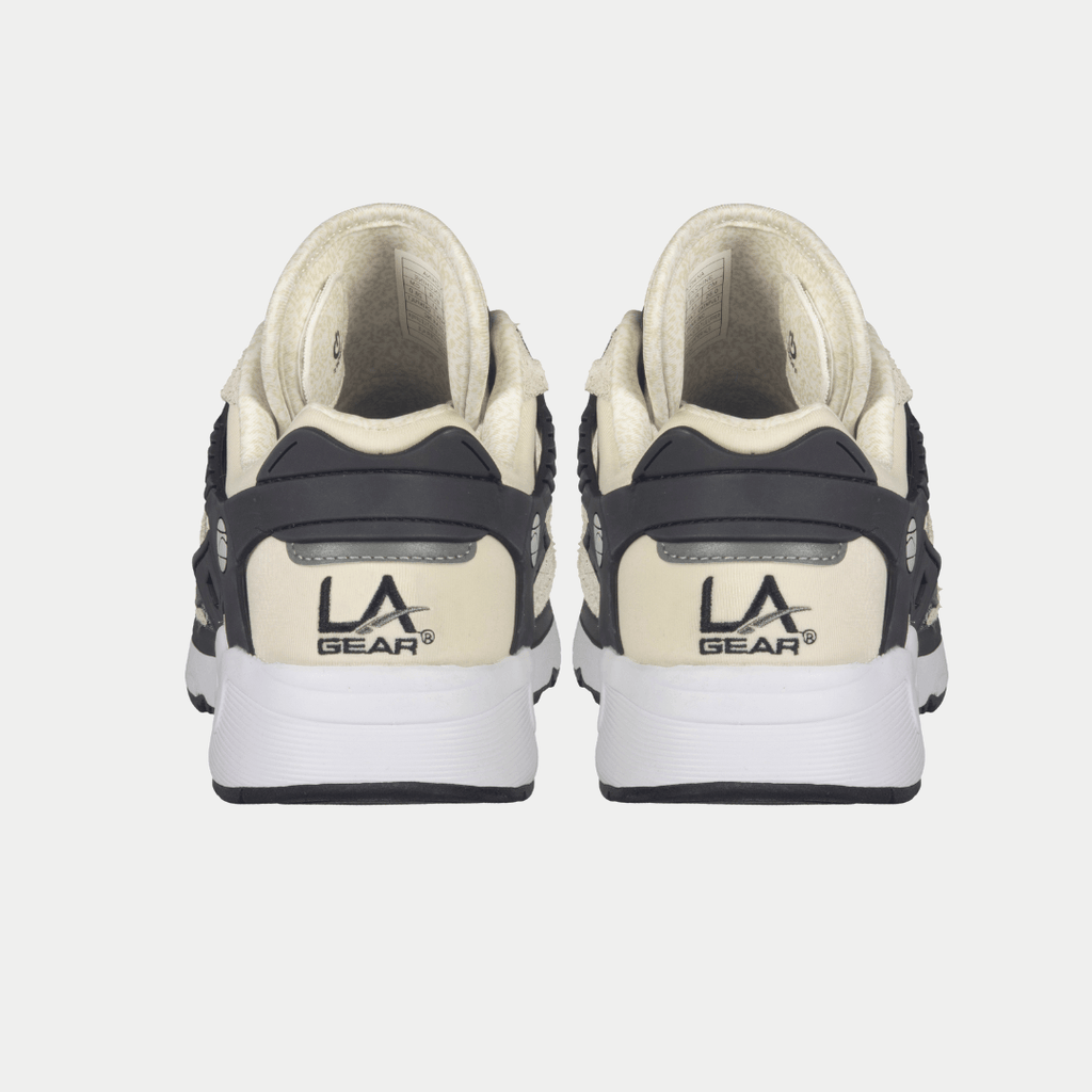 LA Gear Women's Catapult Low Top Sneaker White/Black