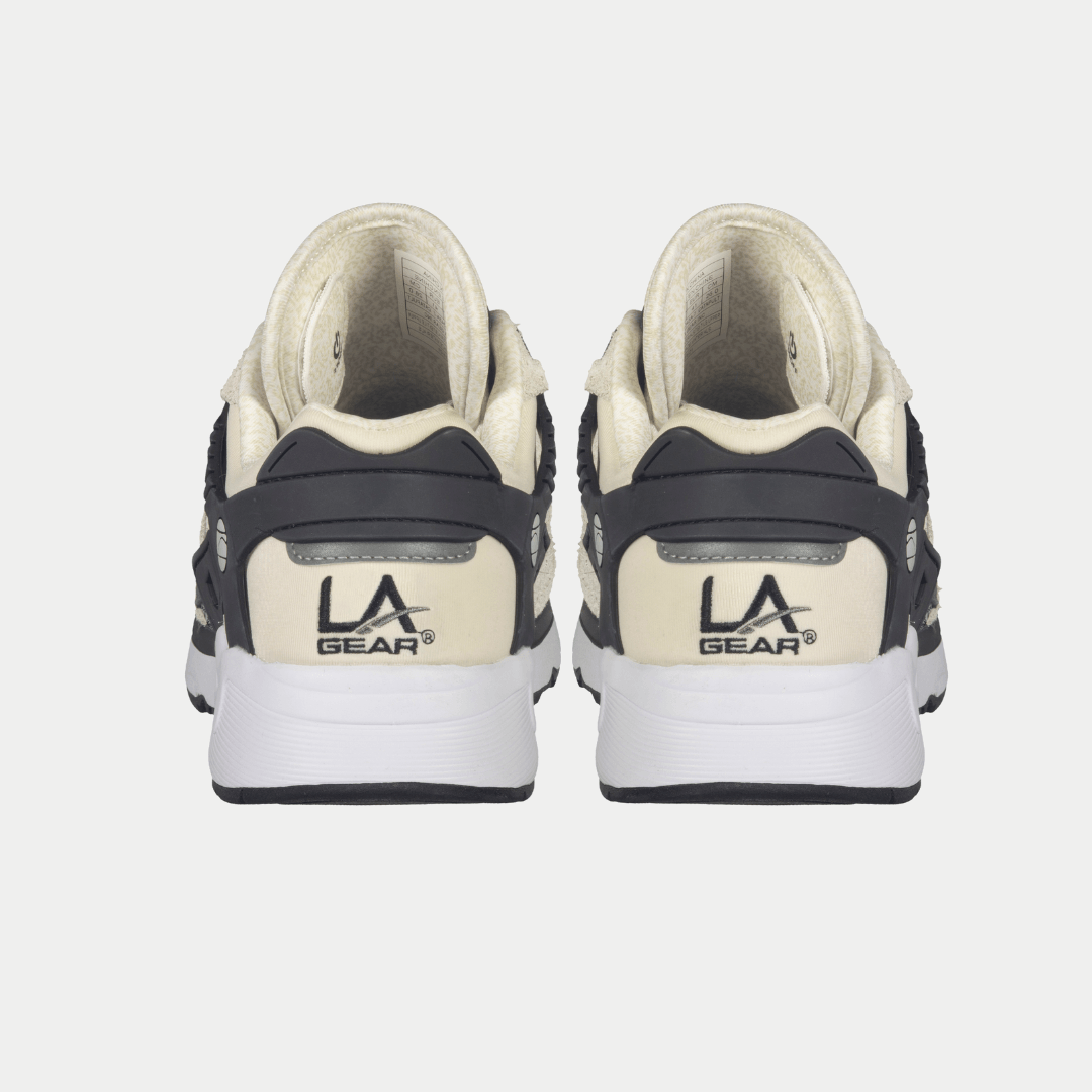 LA Gear Women's Catapult Low Top Sneaker White/Black