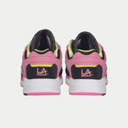 LA Gear Women's Catapult Low Top Sneaker Pink/Black