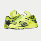 LA Gear Women's Catapult Low Top Sneaker Neon Yellow/Black