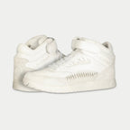 LA Gear Women's Hightop Sneaker Flame White