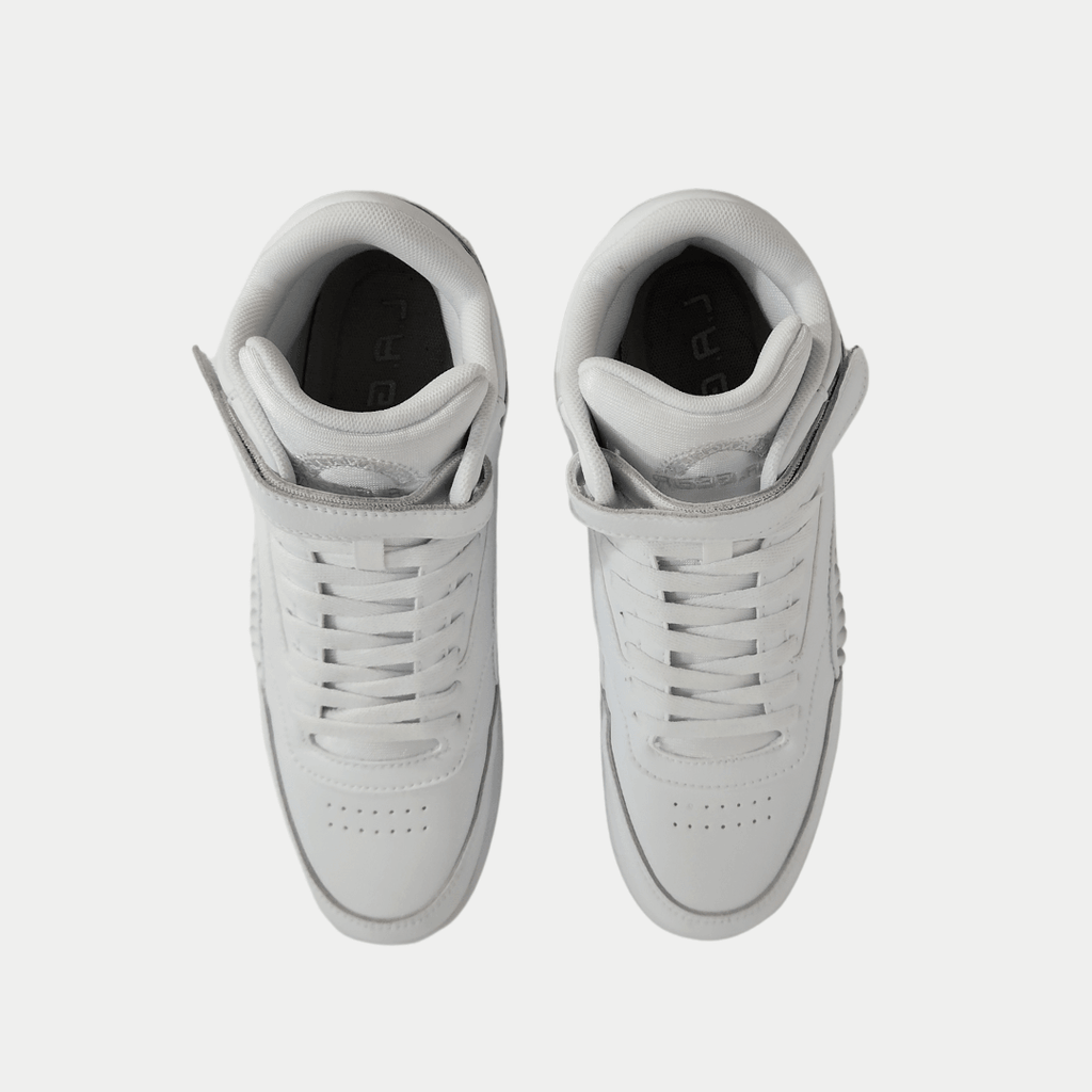 LA Gear Women's Flame High Top Sneaker White