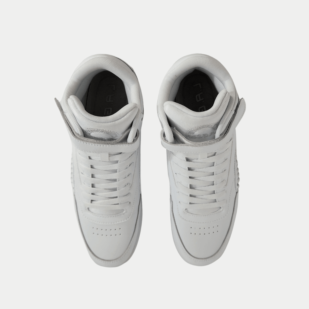 LA Gear Women's Flame High Top Sneaker White