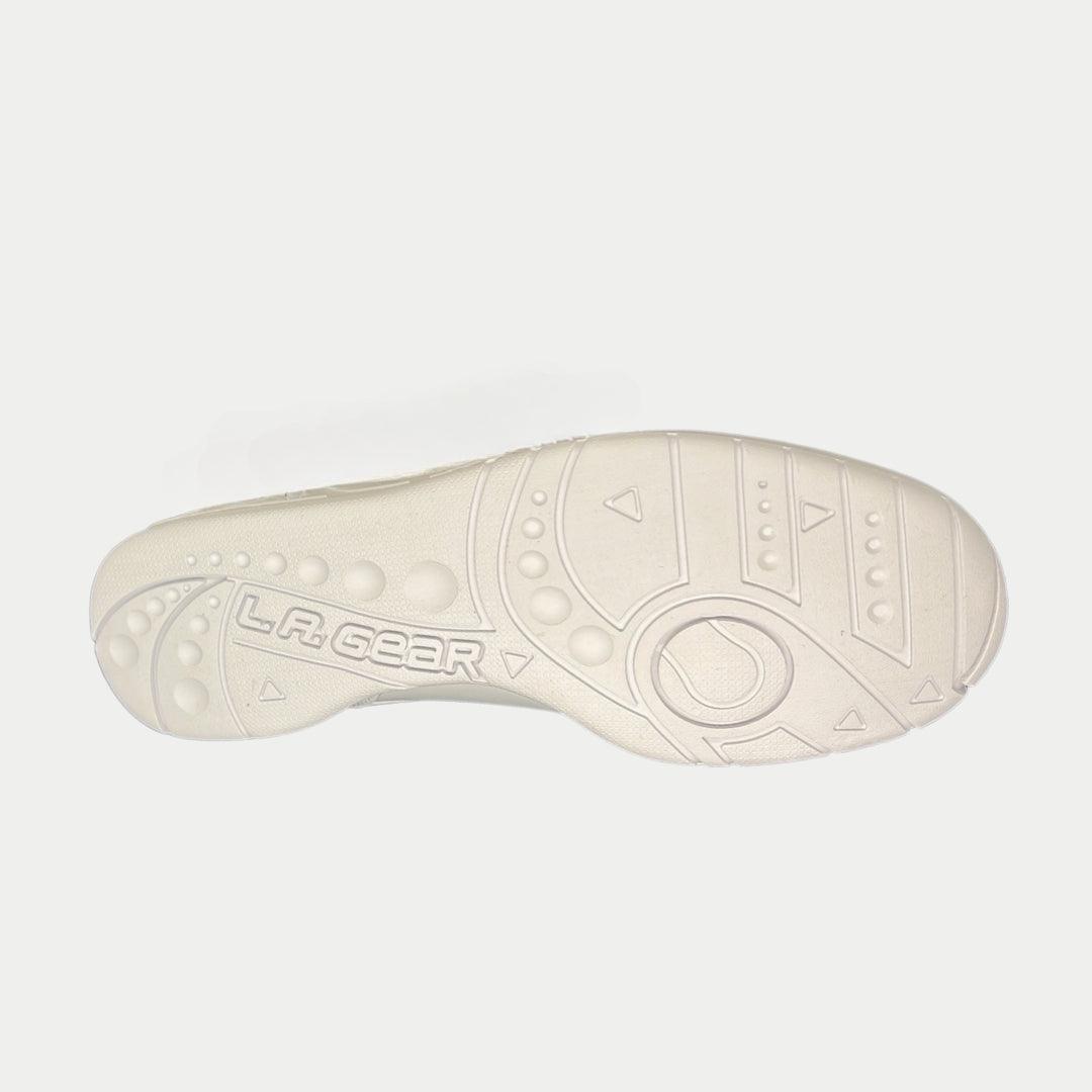 LA Gear Women's Flame High Top Sneaker White