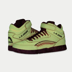 LA Gear Women's Hightop Sneaker Flame Neon Peach