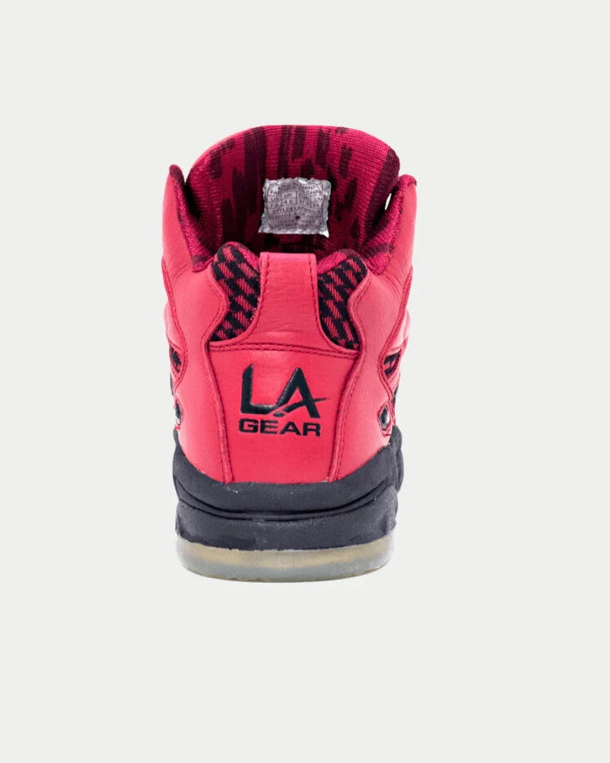 LA Gear Women's Vintage Hightop Sneaker LA TECH Red