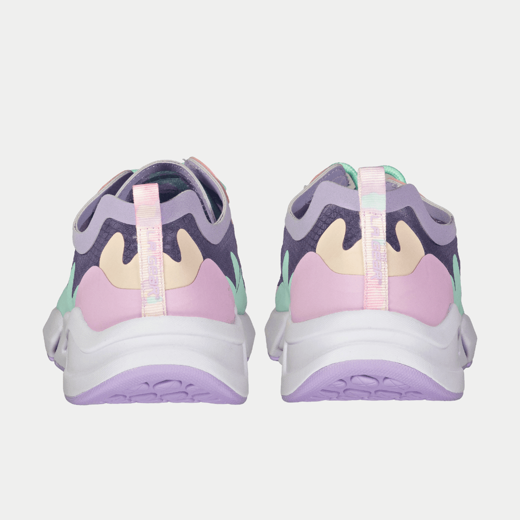 LA Gear Women's Mid-City Low Top Sneaker Lavender/Pink