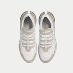 LA Gear Women's Runyon Low Top Sneaker White/Grey
