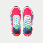 LA Gear Women's Lowtop Sneaker Tarzana White/Pink