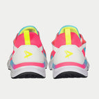 LA Gear Women's Lowtop Sneaker Tarzana White/Pink