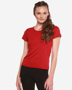 Women's 100% Bamboo Viscose Scoop Neck Short Sleeve T-Shirt