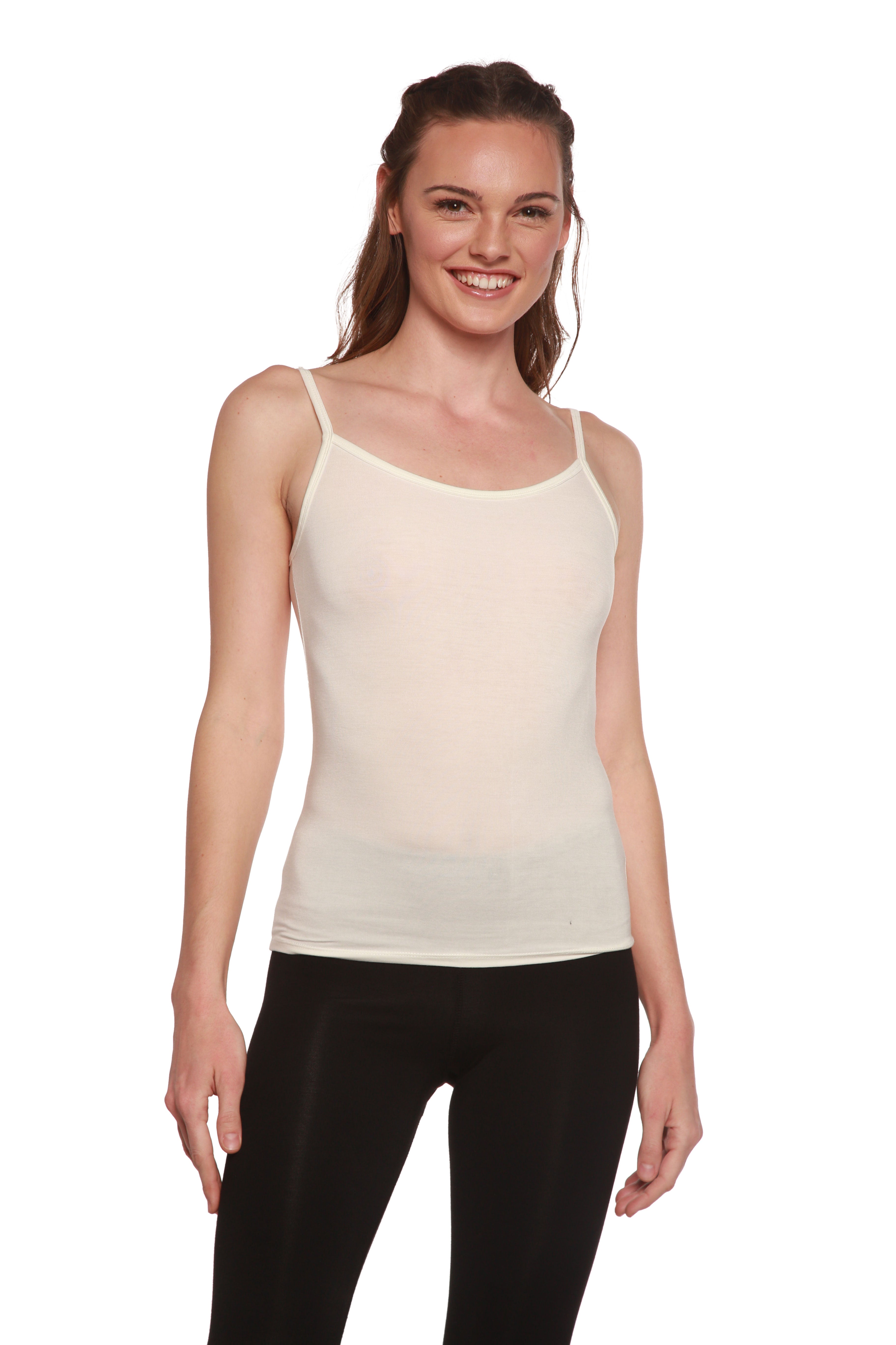Women's Bamboo Viscose Spaghetti Strap Camisole