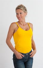Women's Bamboo/Cotton Camisole with Shelf Bra