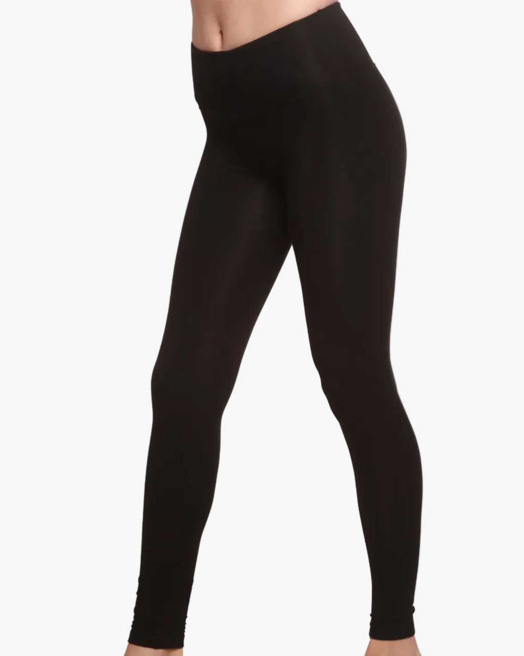 Women's Bamboo/Cotton Full Length Legging in Black