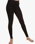 Women's Bamboo/Cotton Full Length Legging in Black