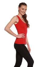 Women's Bamboo/Cotton Racer Back Tank Top