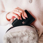 RFID Blocking Women's Leather Trifold Wallet
