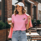 Premium Organic Tee with Teddy's World Cup '26 Small Print