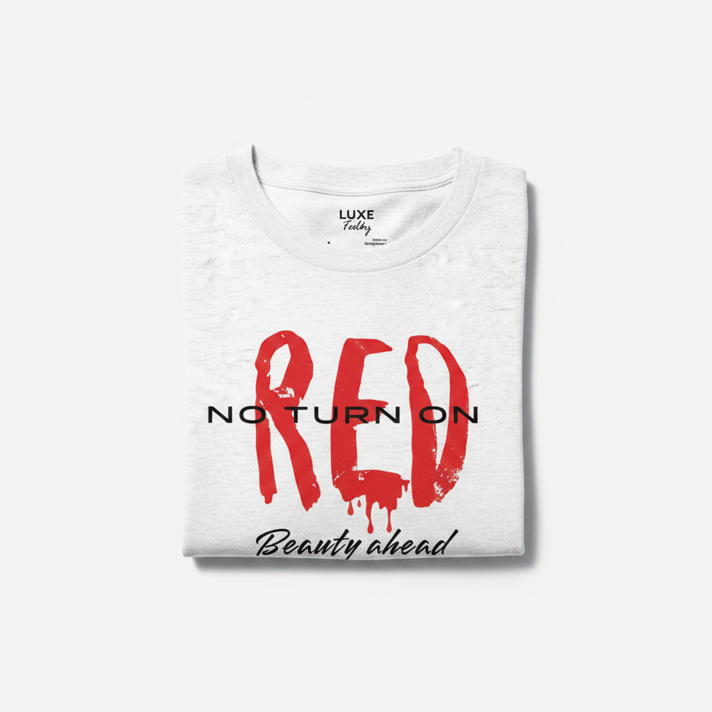 No Turn On Red Women's Organic Tee