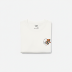 Women’s Premium Organic T-Shirt with Teddy's World Cup '26 Print | White