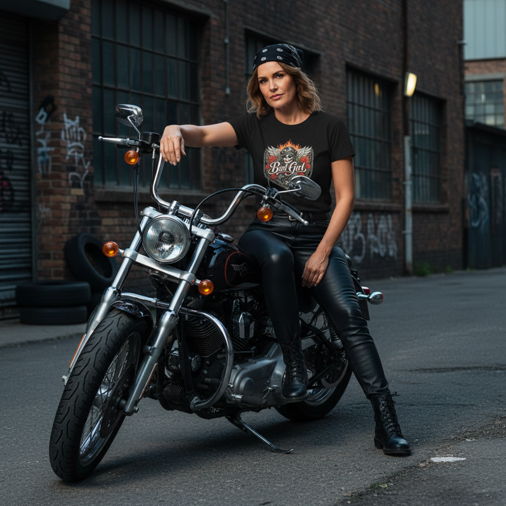 Bad Girl Women’s Organic Tee | LT165D