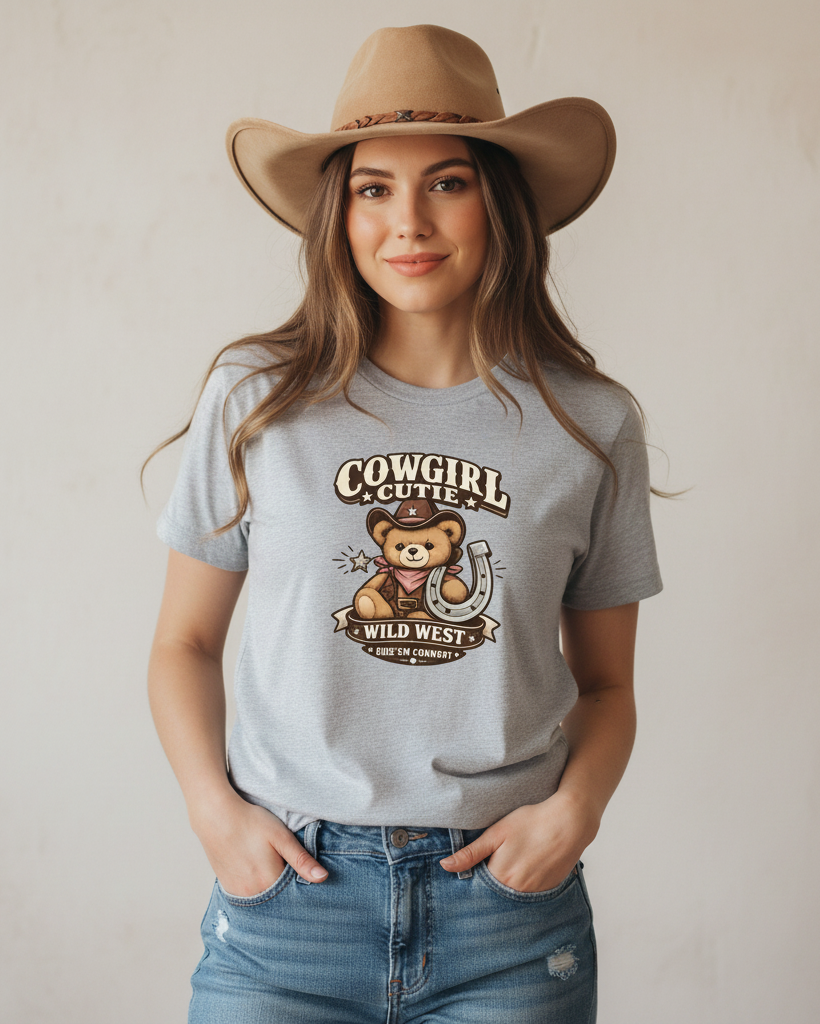 Cowgirl Cutie Women’s Organic Cotton Tee | LT120L