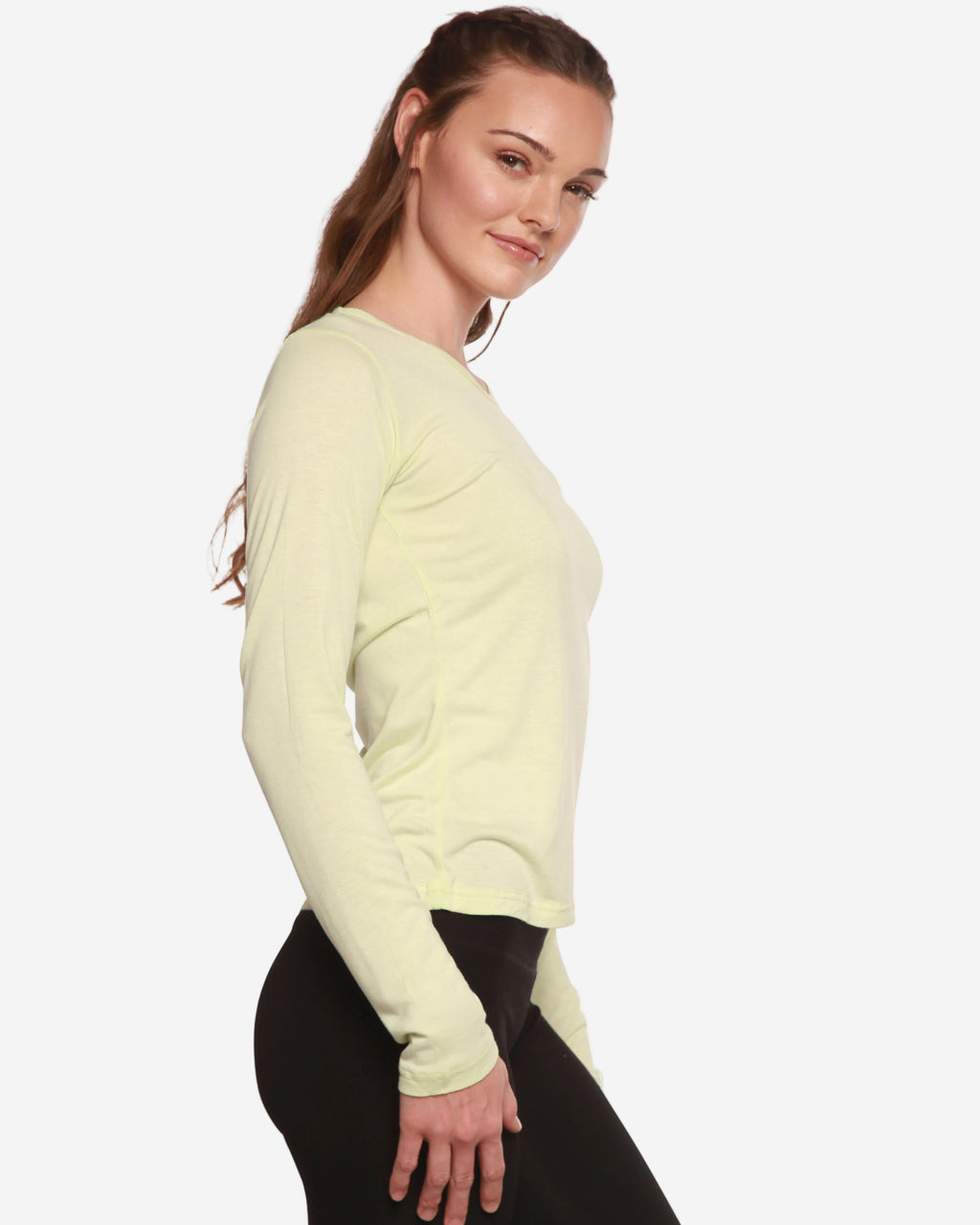 Women's Scoop Neck 100% Bamboo Viscose Long Sleeve Shirt