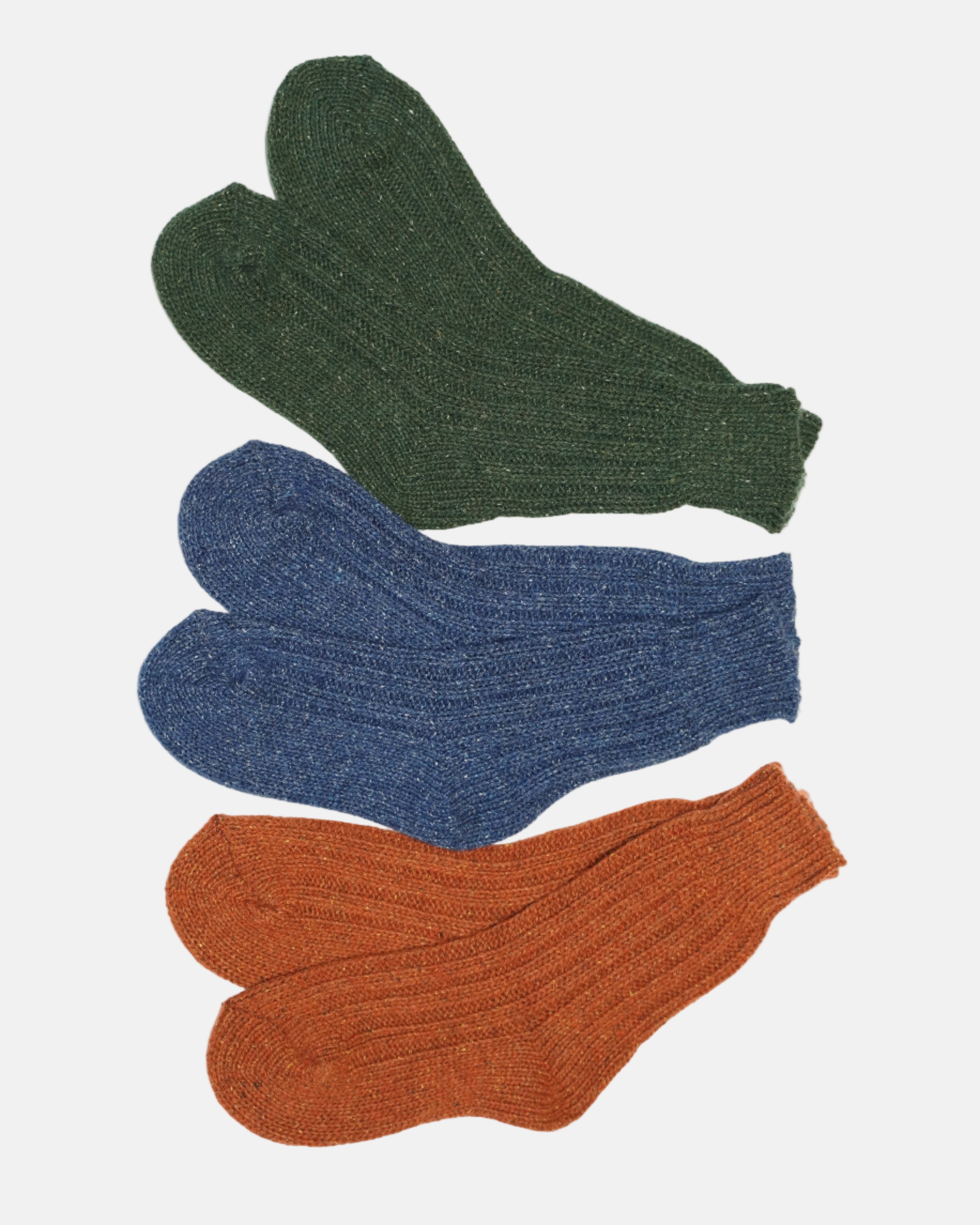 Tittimitti® Wool-Silk Blend Men's Socks | 3 Pairs