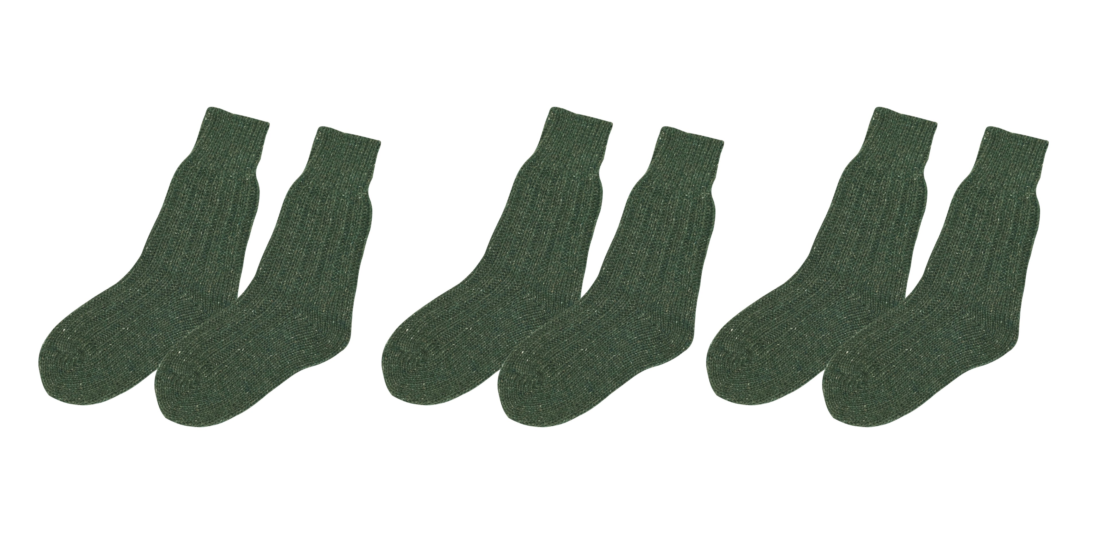 Tittimitti® Wool-Silk Blend Men's Socks | 3 Pairs