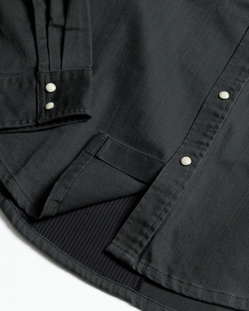 Earl Denim Shirt | Vintage Black