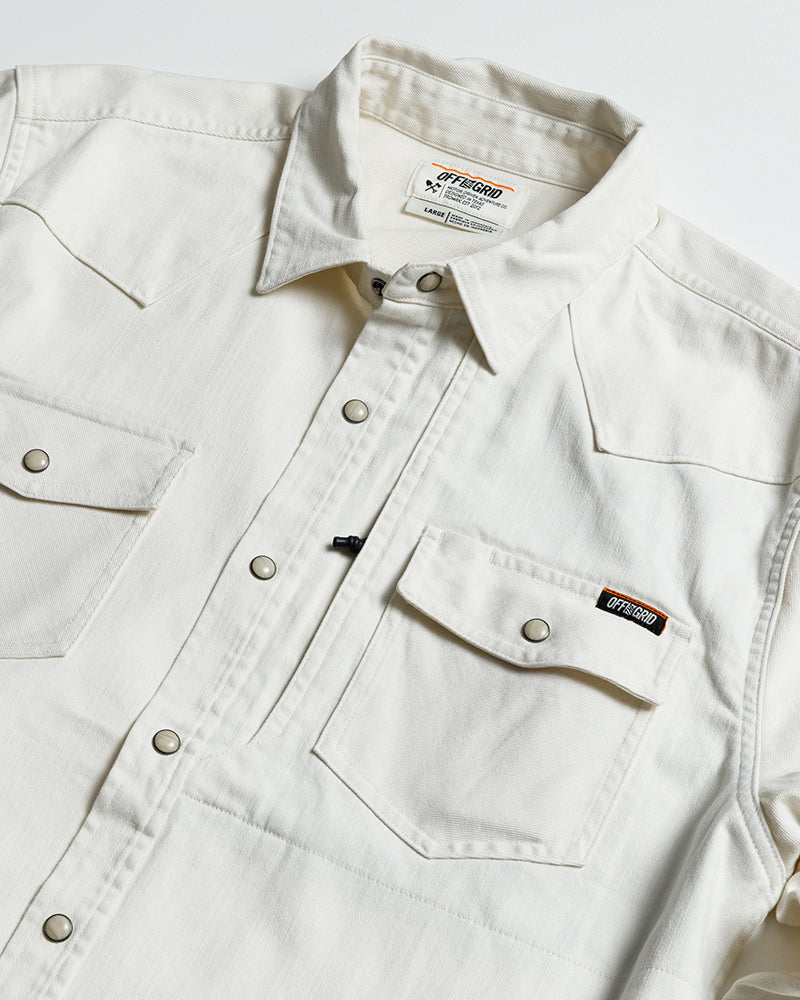Earl Denim Shirt | Natural