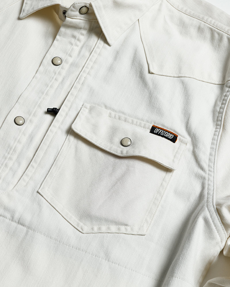 Earl Denim Shirt | Natural