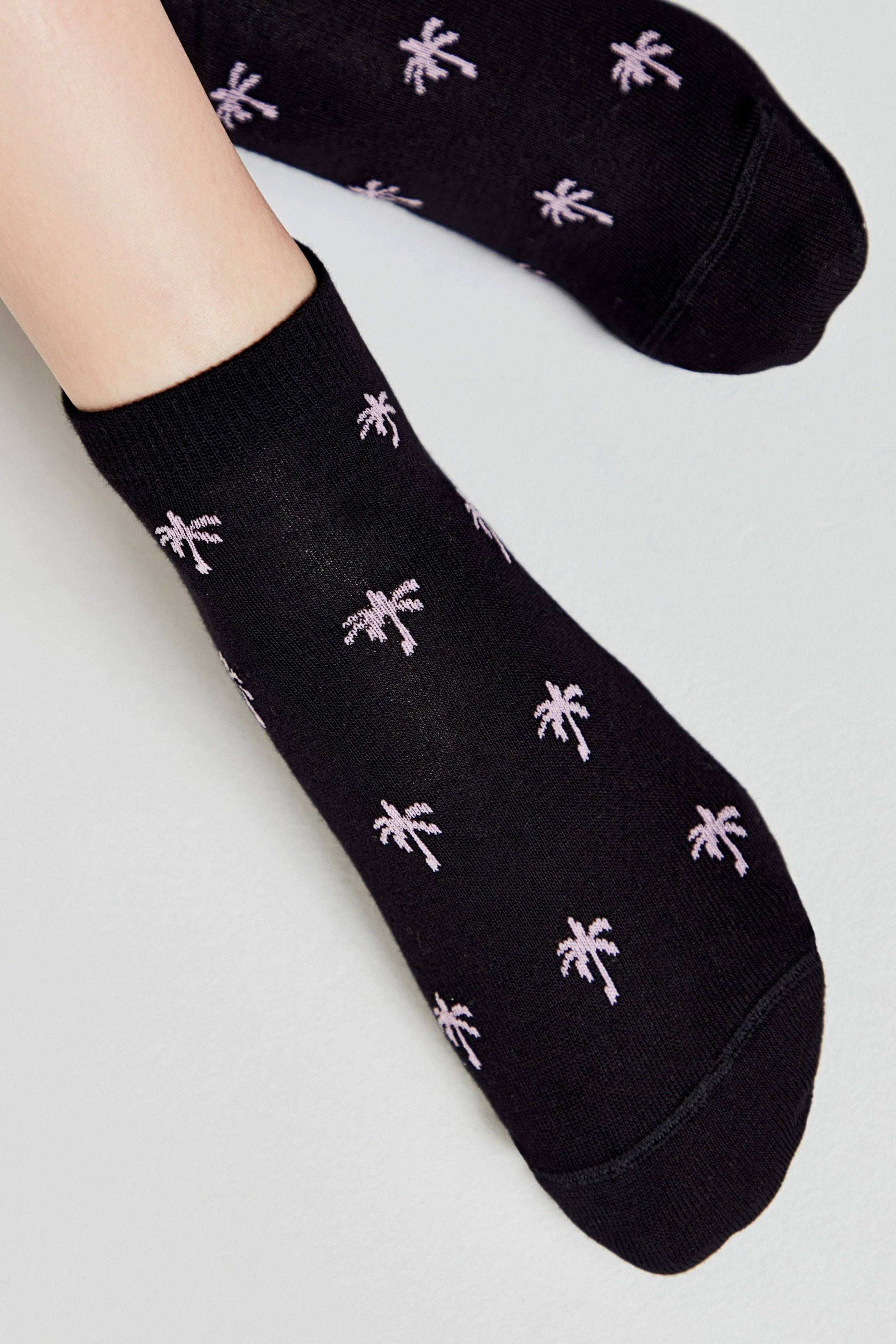 Cotton Ankle Socks Conte Active Palm Trees 589