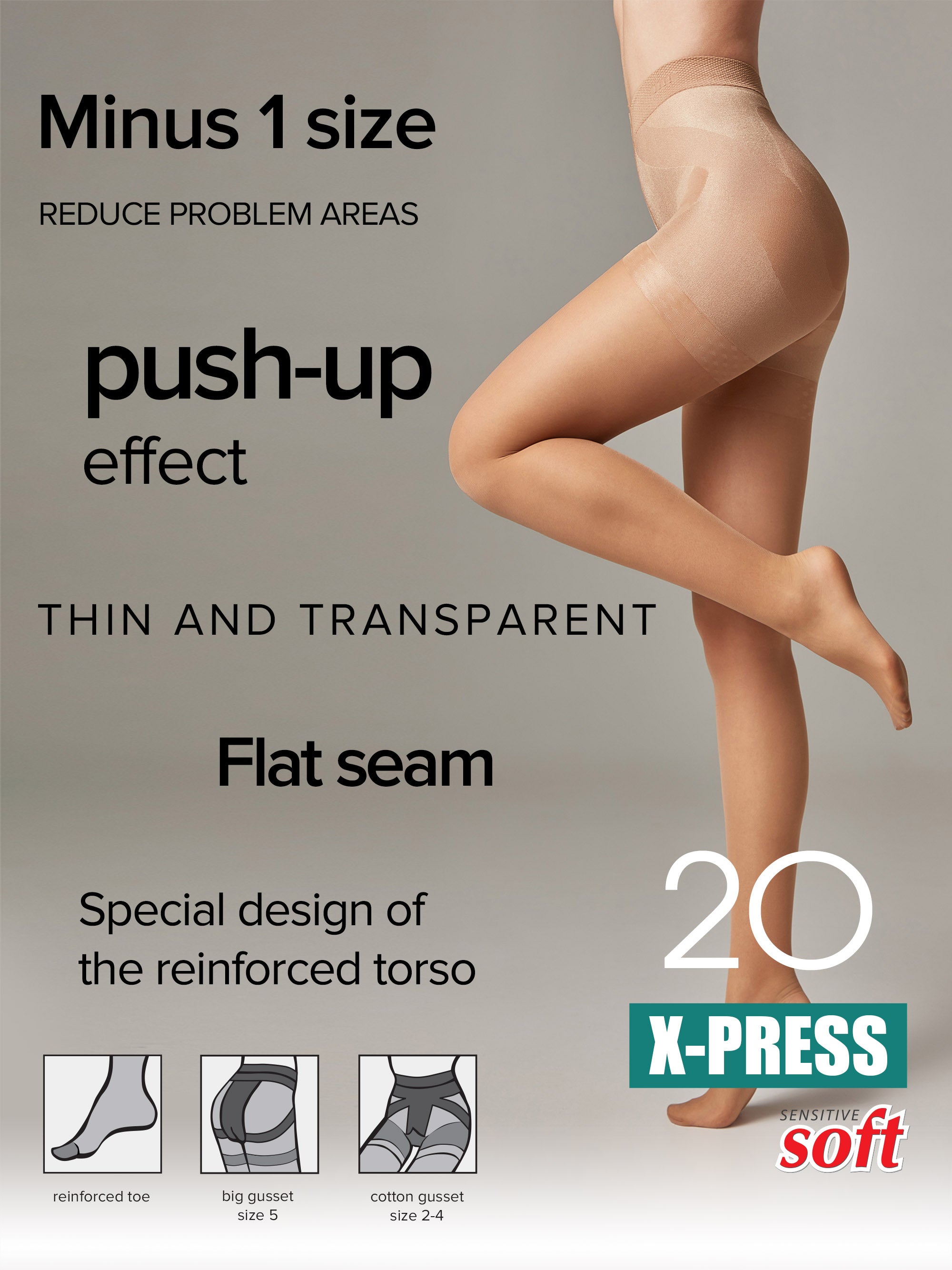 Conte X-Press Body Shaping Tights 20 Den