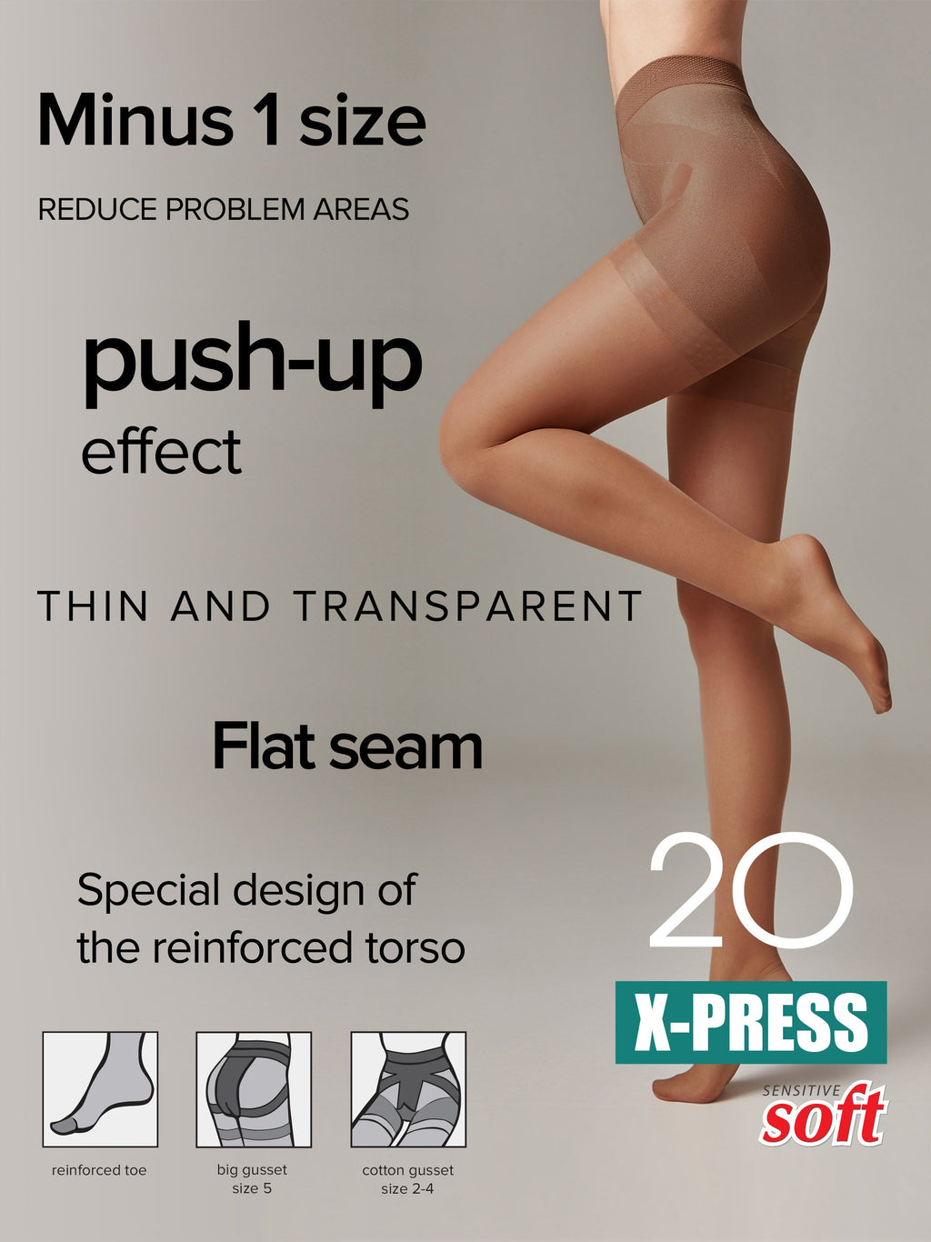 Conte X-Press Body Shaping Tights 20 Den