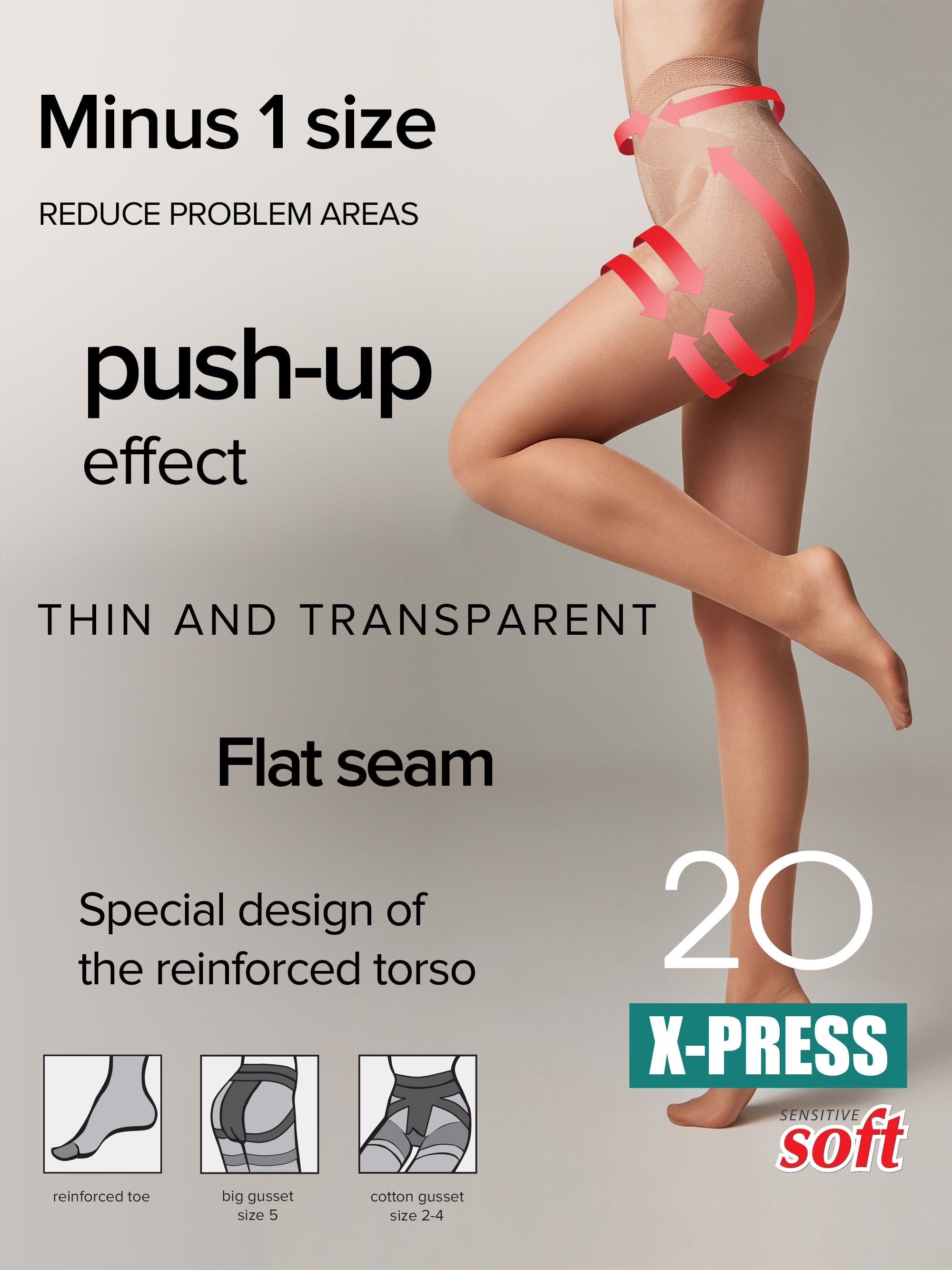 Conte X-Press Body Shaping Tights 20 Den
