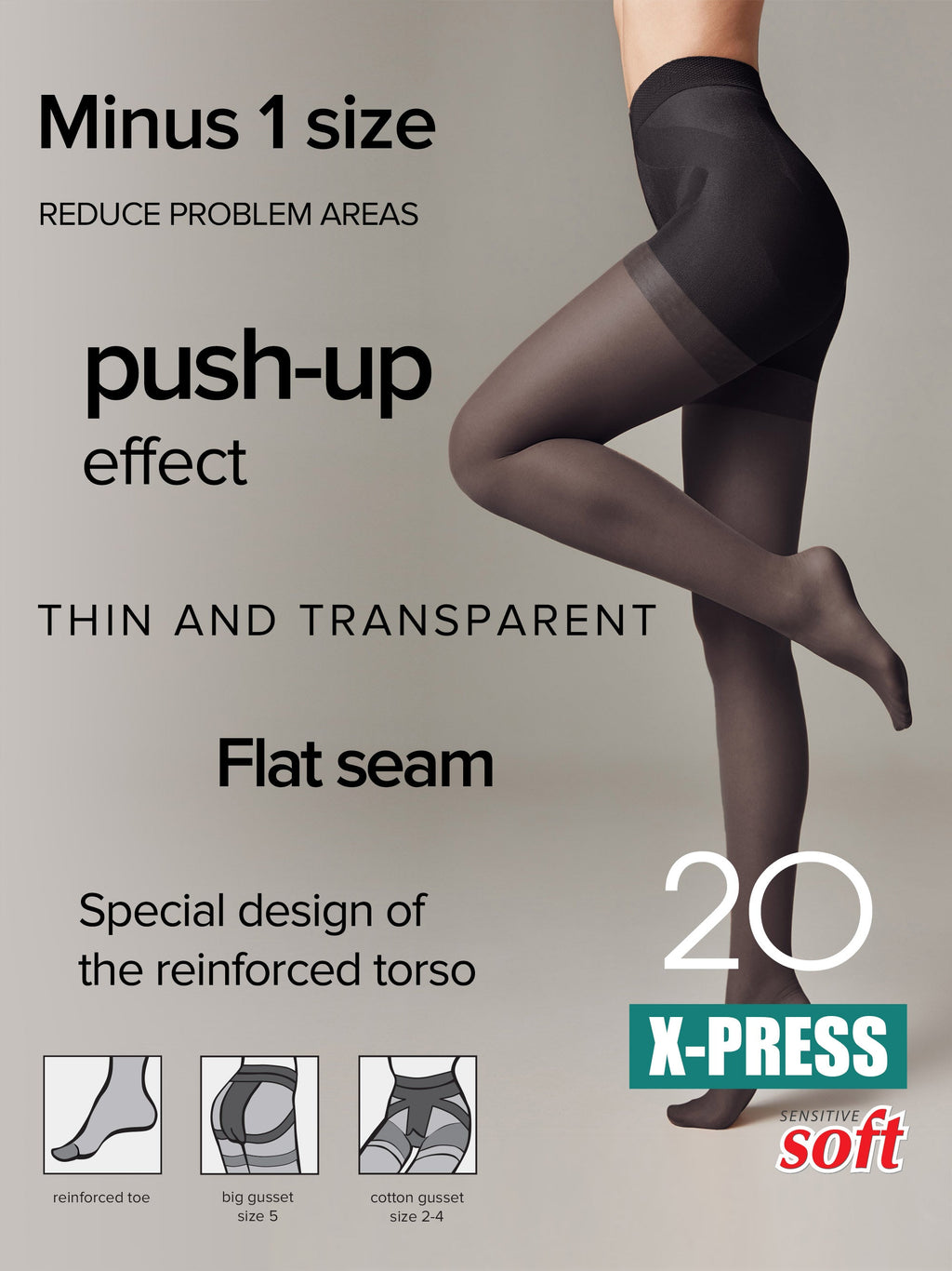 Conte X-Press Body Shaping Tights 20 Den