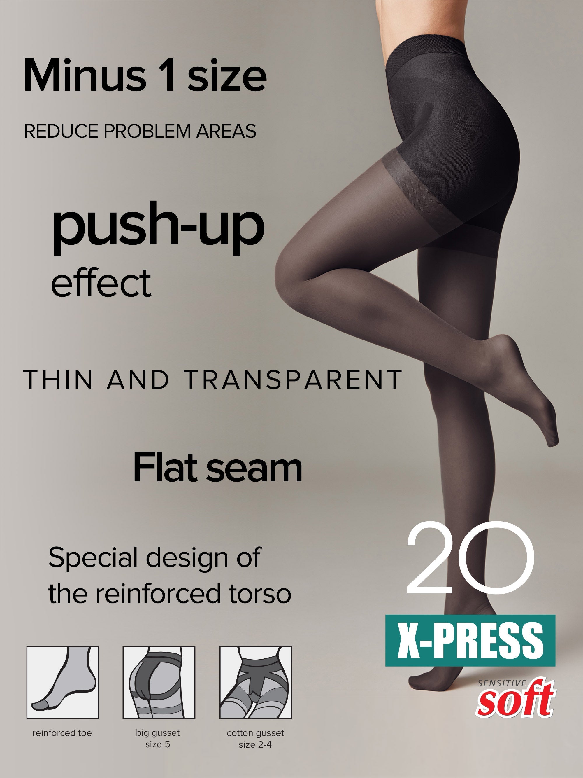Conte X-Press Body Shaping Tights 20 Den