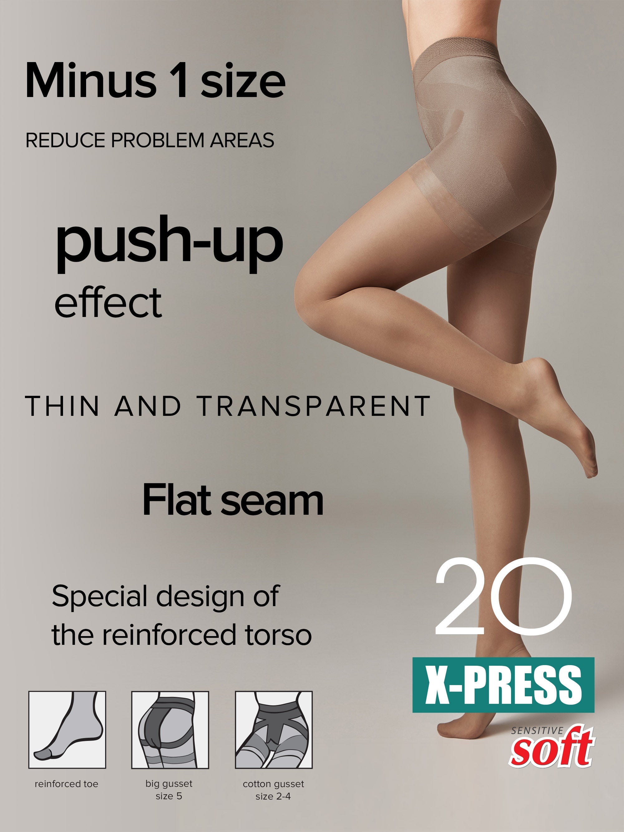 Conte X-Press Body Shaping Tights 20 Den