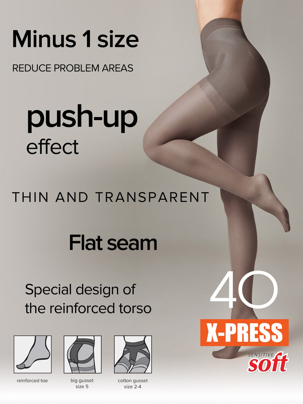 Conte Tights X-Press Body Shaping 40 Den