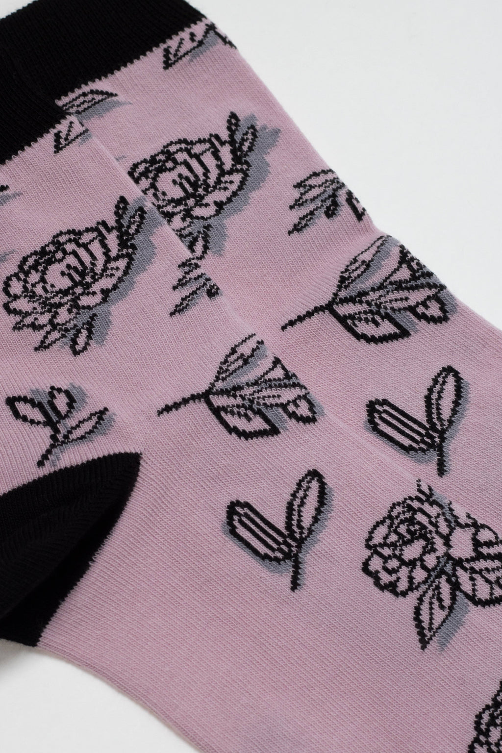 Conte Cotton Socks Classic 435 Flowers with Shadow