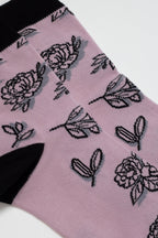 Conte Cotton Socks Classic 435 Flowers with Shadow