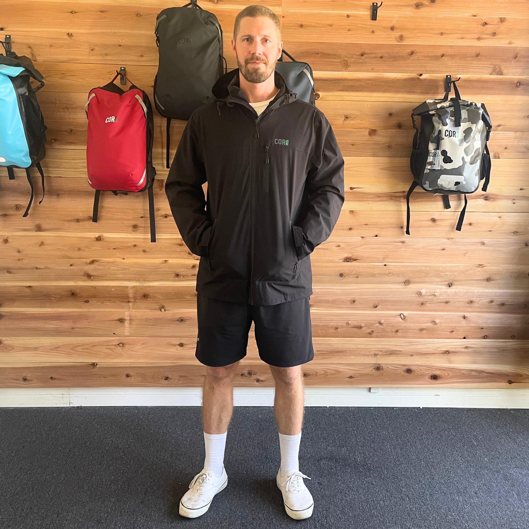 The Huakai Travel Rain Jacket